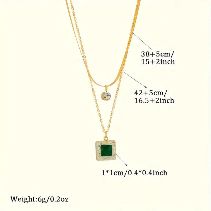 Tirena Valeure Necklace | Gold