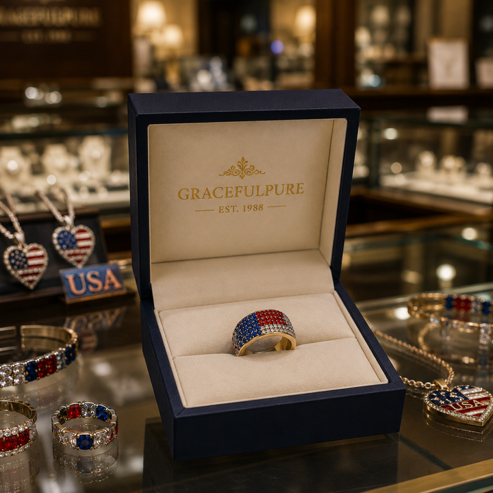 250th Anniversary Drop Earrings