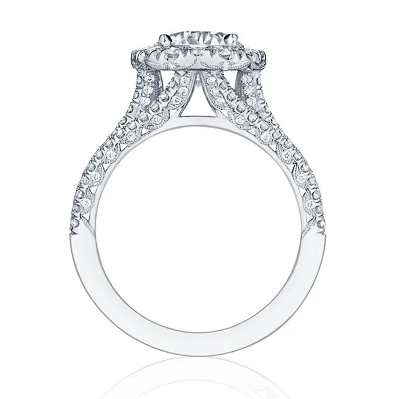 Clarinda Vellori Ring | White Gold