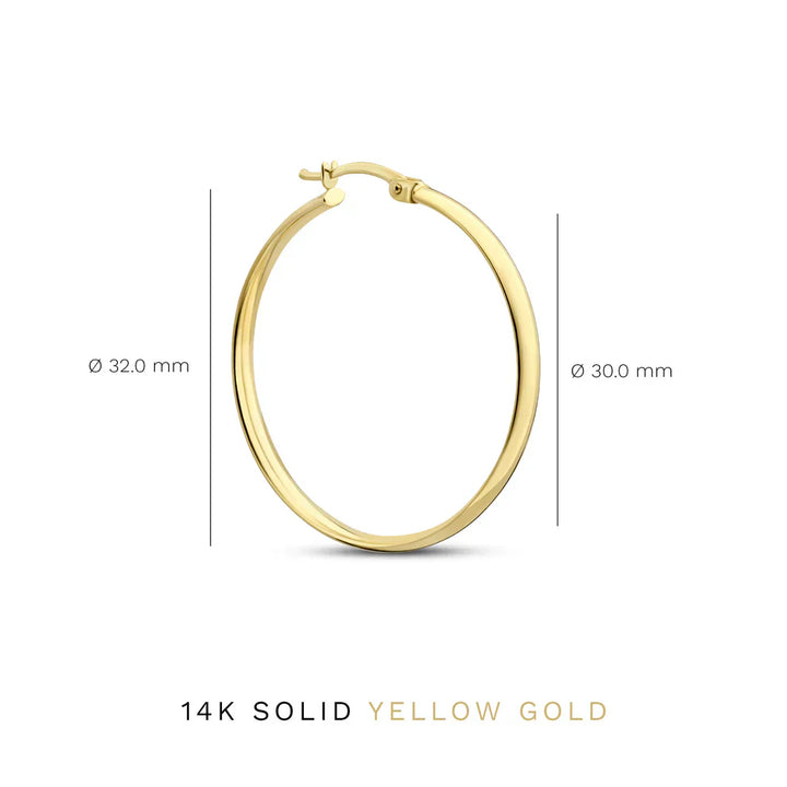 Noa Serane Earrings | Gold