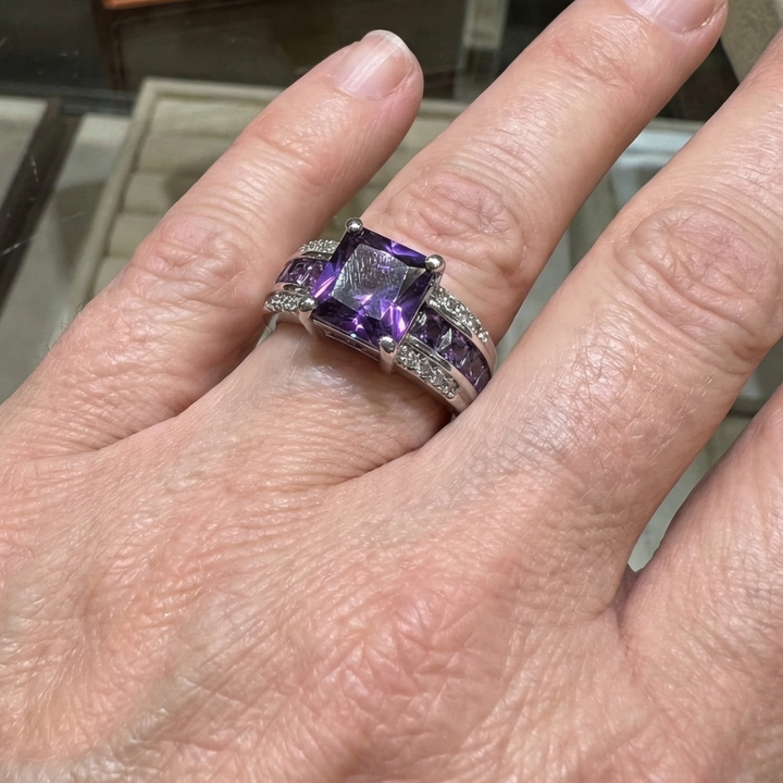 Kassira Lilacmont Ring | White Gold