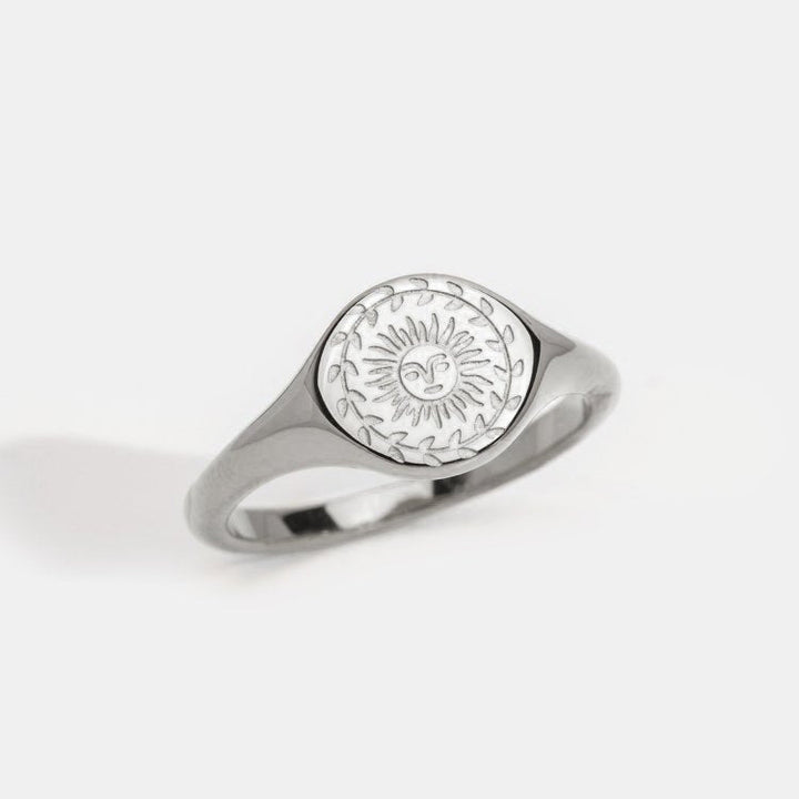 Silver Ring for the Summer Solstice