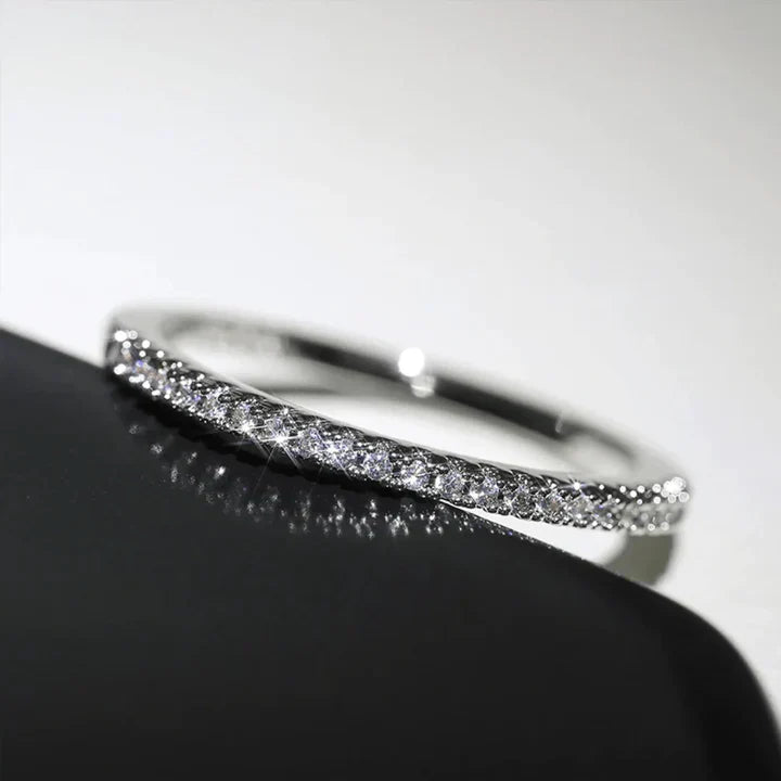 Palmina Verdalis Ring | White Gold