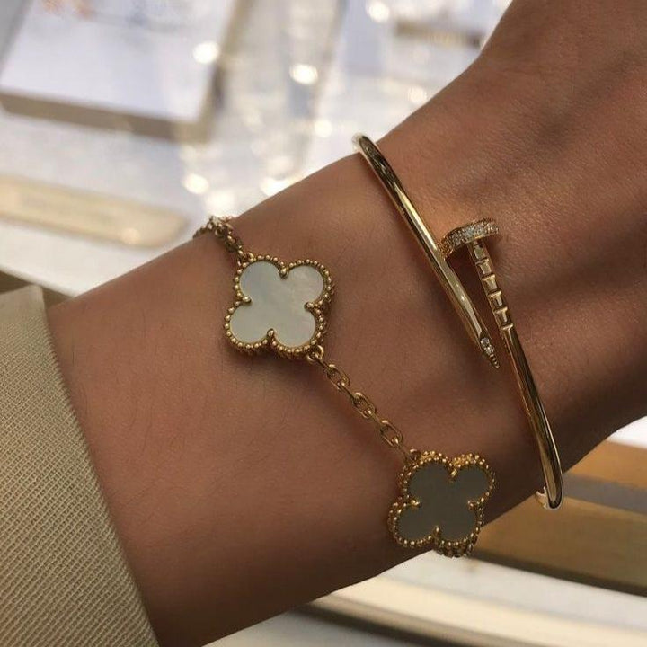 Trinity Bracelet White